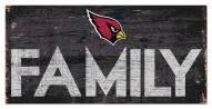 Arizona Cardinals 6" x 12" Family Sign