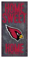 Arizona Cardinals 6" x 12" Home Sweet Home Sign