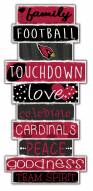 Arizona Cardinals Celebrations Stack Sign