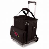 Arizona Cardinals Cellar Cooler with Trolley