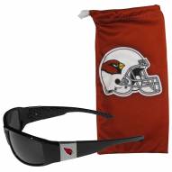 Arizona Cardinals Chrome Wrap Sunglasses & Bag
