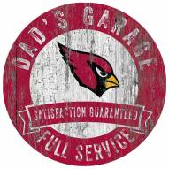 Arizona Cardinals Dad's Garage Sign