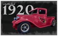 Arizona Cardinals Established Truck 11" x 19" Sign