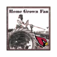 Arizona Cardinals Home Grown 10" x 10" Sign