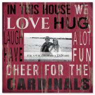 Arizona Cardinals In This House 10" x 10" Picture Frame