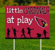 Arizona Cardinals Little Fans at Play 2-Sided Yard Sign