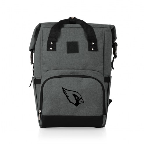 Arizona Cardinals On The Go Roll-Top Cooler Backpack