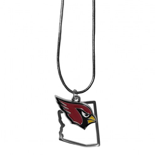 Arizona Cardinals State Charm Necklace