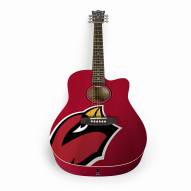 Arizona Cardinals Woodrow Acoustic Guitar