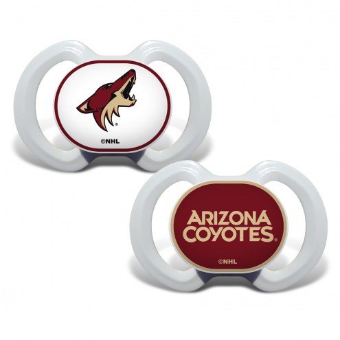 Arizona Coyotes Baby Pacifier 2-Pack
