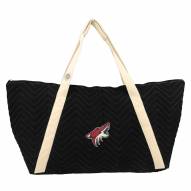 Arizona Coyotes Chevron Stitch Weekender Bag