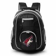 NHL Arizona Coyotes Colored Trim Premium Laptop Backpack