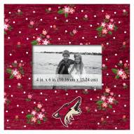 Arizona Coyotes Floral 10" x 10" Picture Frame