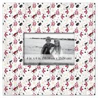 Arizona Coyotes Floral Pattern 10" x 10" Picture Frame