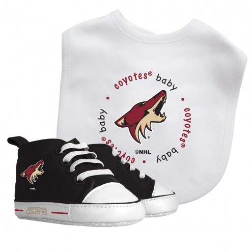 Arizona Coyotes Infant Bib & Shoes Gift Set