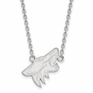 Arizona Coyotes Sterling Silver Large Pendant Necklace