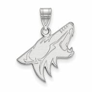 Arizona Coyotes Sterling Silver Large Pendant