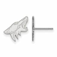 Arizona Coyotes Sterling Silver Small Post Earrings