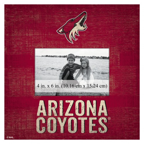 Arizona Coyotes Team Name 10&quot; x 10&quot; Picture Frame