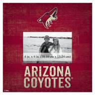 Arizona Coyotes Team Name 10" x 10" Picture Frame