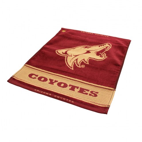 Arizona Coyotes Woven Golf Towel