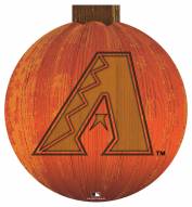 Arizona Diamondbacks 12" Halloween Pumpkin Sign