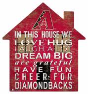 Arizona Diamondbacks 12" House Sign