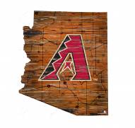 Arizona Diamondbacks 12" Roadmap State Sign