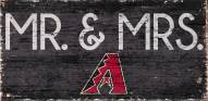 Arizona Diamondbacks 6" x 12" Mr. & Mrs. Sign