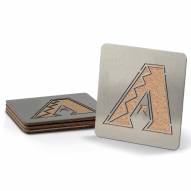 Arizona Diamondbacks Boasters Stainless Steel Coasters - Set of 4