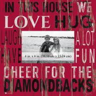 Arizona Diamondbacks In This House 10" x 10" Picture Frame
