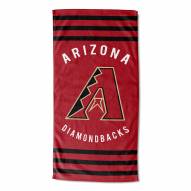 Arizona Diamondbacks Stripes Beach Towel