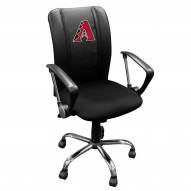 Arizona Diamondbacks XZipit Curve Desk Chair with Primary Logo