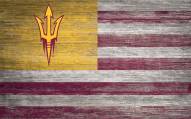 Arizona State Sun Devils 11" x 19" Distressed Flag Sign