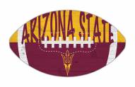 Arizona State Sun Devils 12" Football Cutout Sign