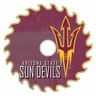 Arizona State Sun Devils 12" Rustic Circular Saw Sign