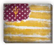 Arizona State Sun Devils 16" x 20" Flag Canvas Print