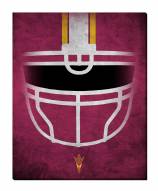 Arizona State Sun Devils 16" x 20" Ghost Helmet Canvas Print