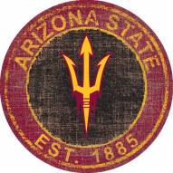 Arizona State Sun Devils 24" Heritage Logo Round Sign