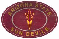Arizona State Sun Devils 46" Heritage Logo Oval Sign