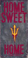 Arizona State Sun Devils 6" x 12" Home Sweet Home Sign