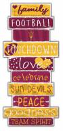 Arizona State Sun Devils Celebrations Stack Sign