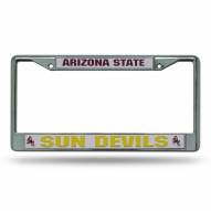 Arizona State Sun Devils Chrome License Plate Frame