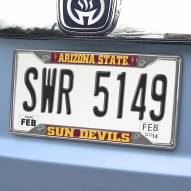 Arizona State Sun Devils Chrome Metal License Plate Frame
