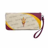 Arizona State Sun Devils Curve Zip Organizer Wallet