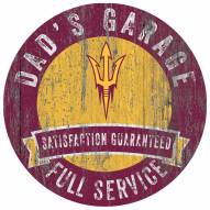 Arizona State Sun Devils Dad's Garage Sign