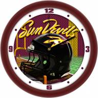 Arizona State Sun Devils Football Helmet Wall Clock
