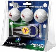 Arizona State Sun Devils Golf Ball Gift Pack with Hat Trick Divot Tool