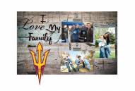 Arizona State Sun Devils I Love My Family Clip Frame