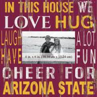 Arizona State Sun Devils In This House 10" x 10" Picture Frame